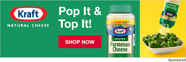 Kraft cheese. Pop it and top it! Shop now.