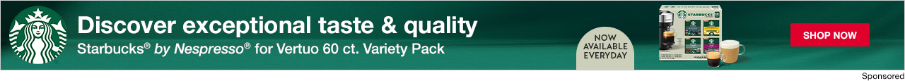 Starbucks by Nespresso for Vertuo. Discover exceptional taste & quality