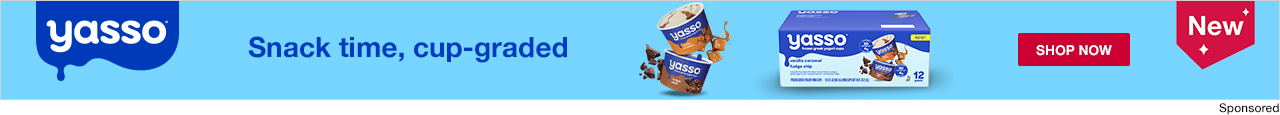 yasso, New Snack time, cup-graded, SHOP NOW
