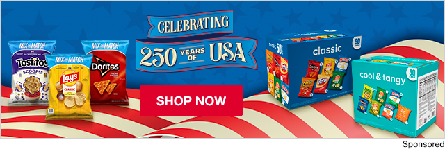 Frito-Lay. Celebrating 250 years of USA