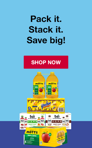 KDRP. Pack it. Stack it. Save big!