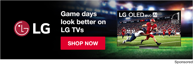 LG. Game days look better on LG TVs. Shop now.