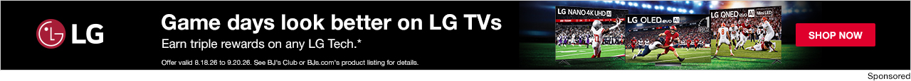 LG. Game days look better on LG TVs. Shop now.
