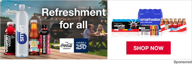 Coca Cola l America 250, Refreshment for all, Shop Now