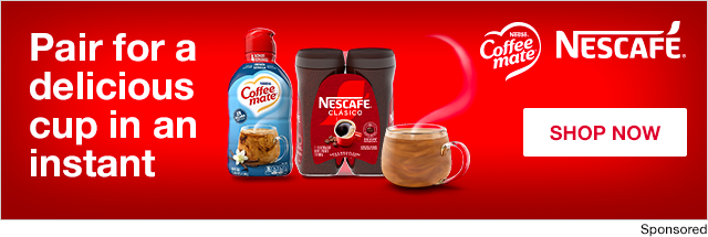 NESCAFE. Pair for a delicious cup in an instant.