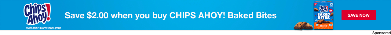 Save $2.00 when you buy CHIPS AHOY! Baked Bites