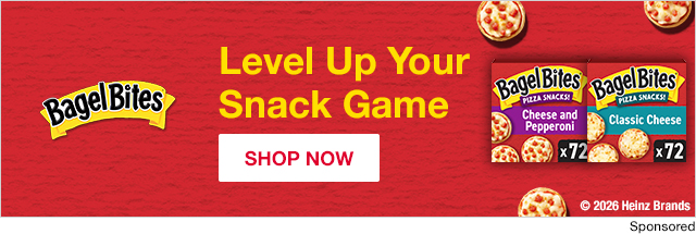 Bagel Bites. Level Up Your Snack Game