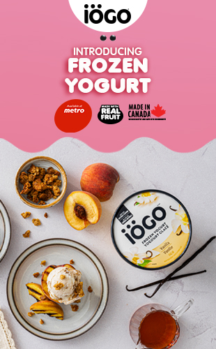 IOGO. INTRODUCING FROZEN YOGURT.