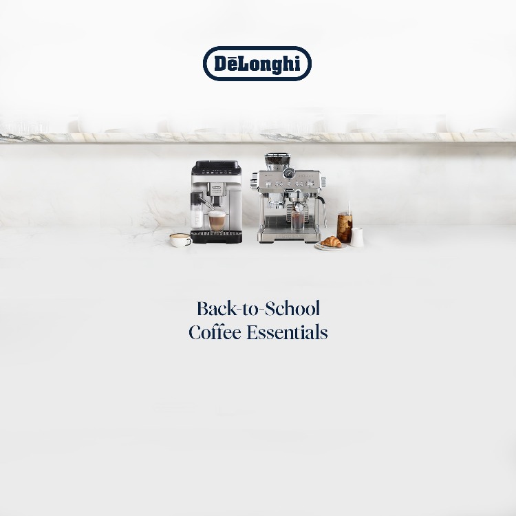 DeLonghi Back-to-School Coffee Essentials Shop Now