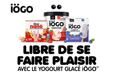 İÖGO. LIBRE DE SE FAIRE PLAISIR AVEC LE YOGOURT GLACÉ İÖGO