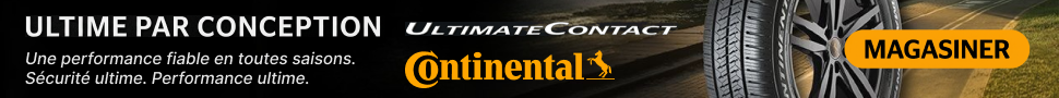 Advertisement. Continental. Pneu UltimateContact sur route. Ultime par conception, performance fiable en toutes saisons. Magasiner.