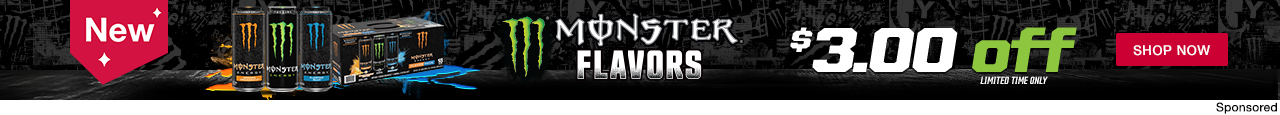 New Monster Flavors. $3.00 off. Shop now.