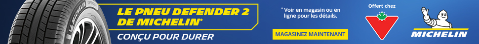 Advertisement. Le Pneu Defender 2 De Michelin. Concu Pour Durer.