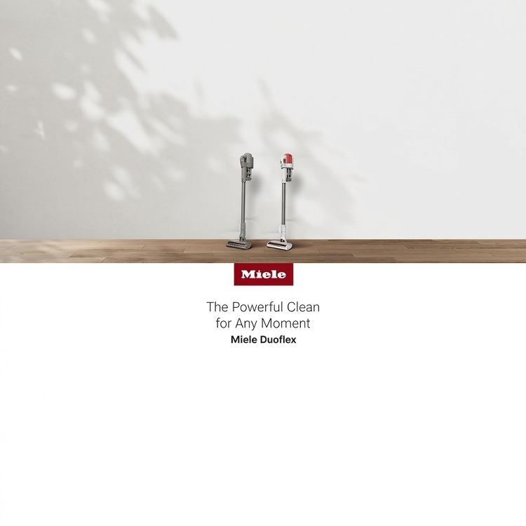 Miele. The Powerful Clean for Any Moment. Miele Duoflex. Shop Now.