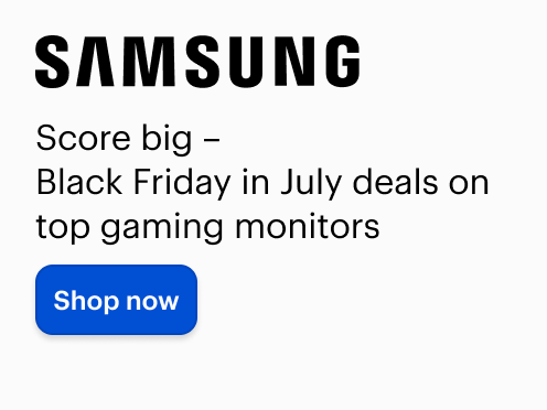 Score big – Black Friday in July deals on top Gaming Monitors. Shop now