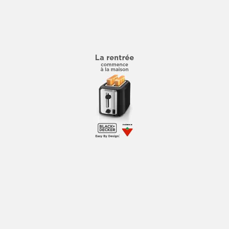 BLACK+DECKER  Easy By Design.La rentrée  commence à la maison