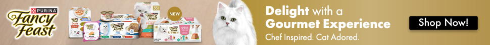 Advertisement. PURINA Fancy Feast Delight with a Gourmet Experience. Shop Now.