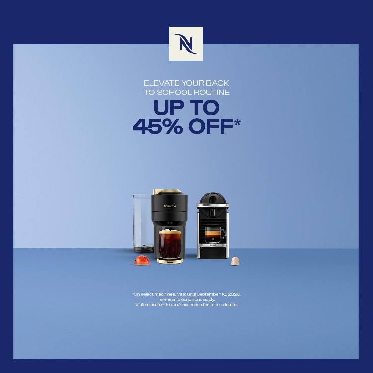 Nespresso. ELEVATE YOUR BAC ROUTINE.SHOP NOW. On select machines. Valid until September 10, 2026.