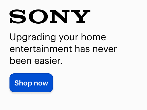 Upgrading your home entertainment has never been easier.