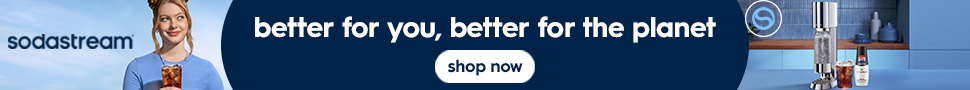 Advertisement. Sodastream | better for you, better for the planet | shop now.