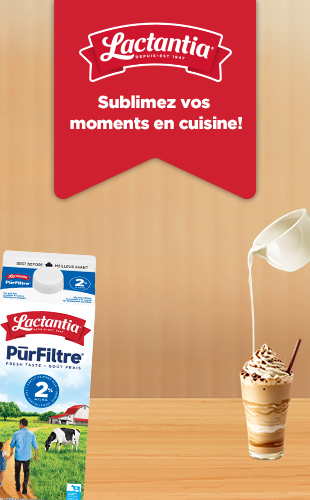 Lactantia, Sublimez vos  moments en cuisine!