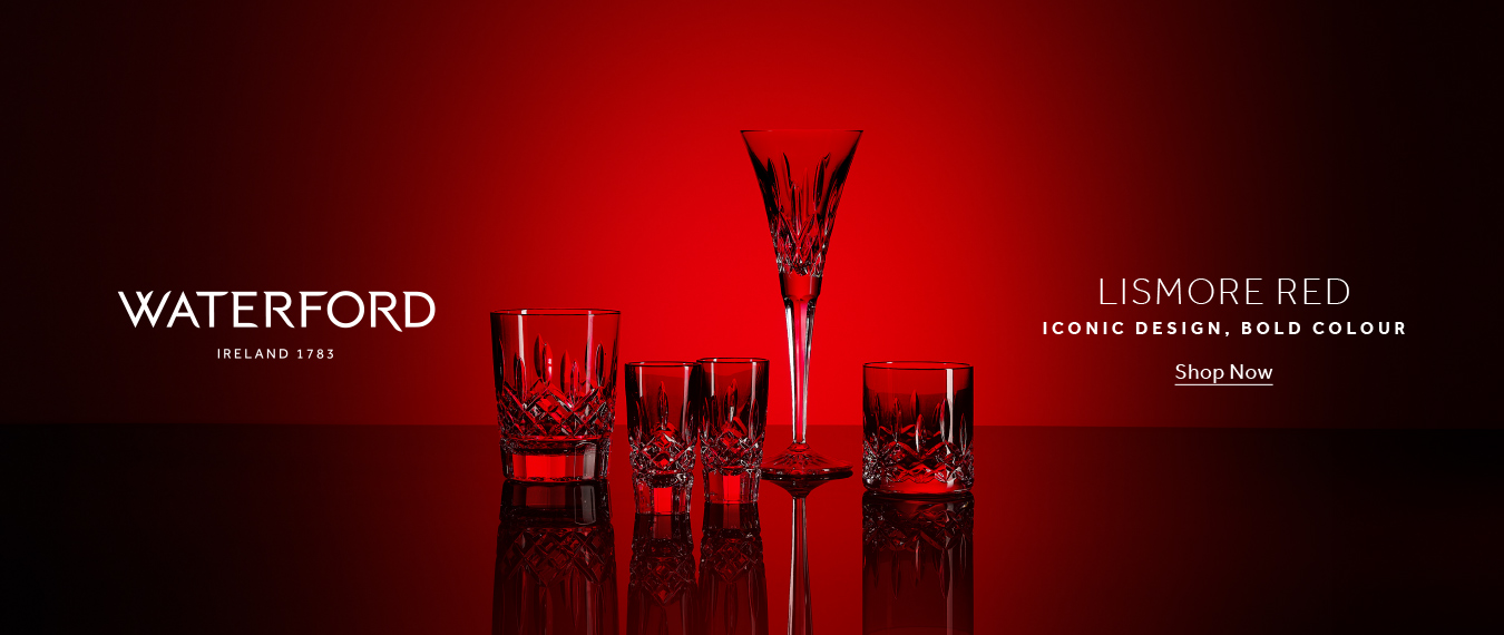 Waterford Crystal Lismore Red