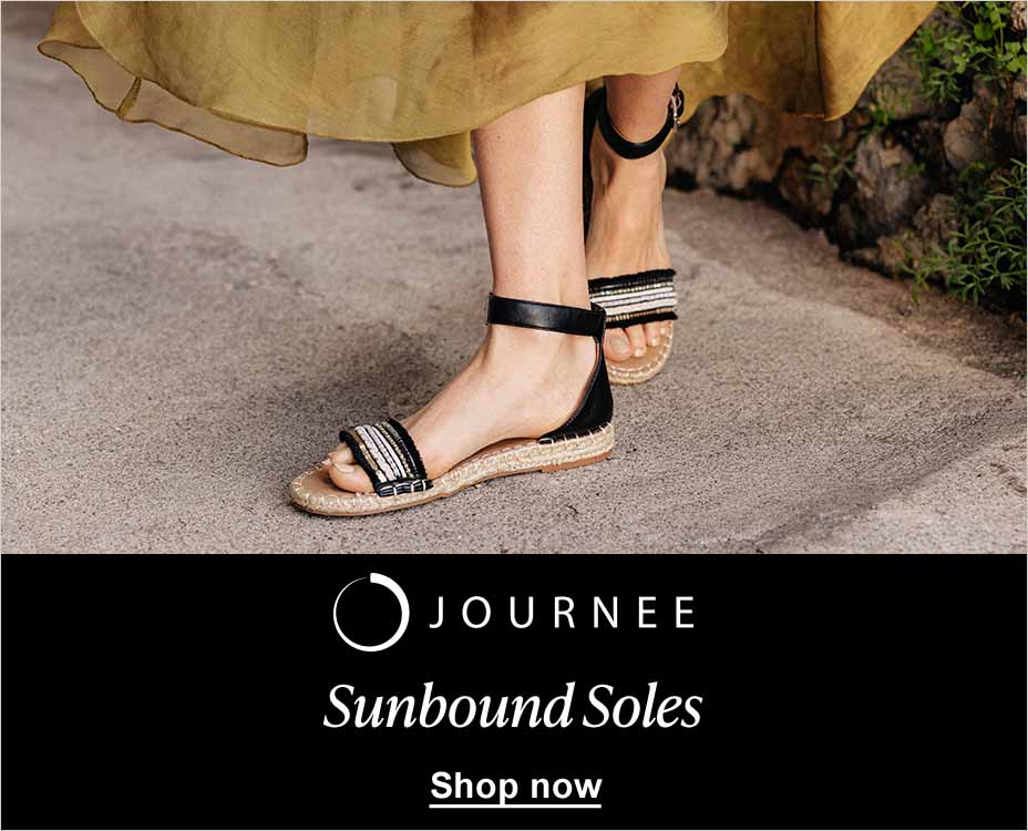JOURNEE, Sunbound Soles, Shop now