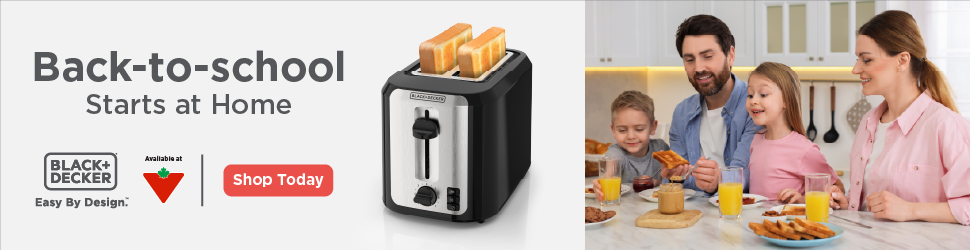 Advertisement. BLACK+DECKER Easy by Design Back-to-school Starts at Home