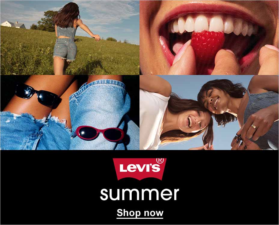 LEVI'S. SUMMER. SHOP NOW. 