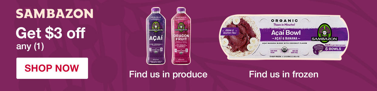 SAMBAZON Get $3 off any (1). Shop Now