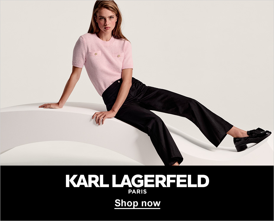 KARL LAGERFELD. PARIS. SHOP NOW. 