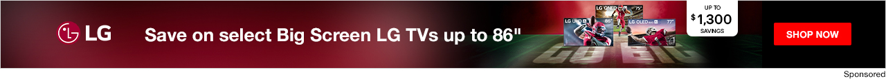Save on select Big Screen LG TVs up to 86". Shop now. 