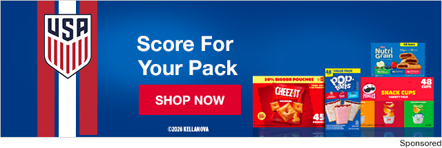 Kellanova score for your pack