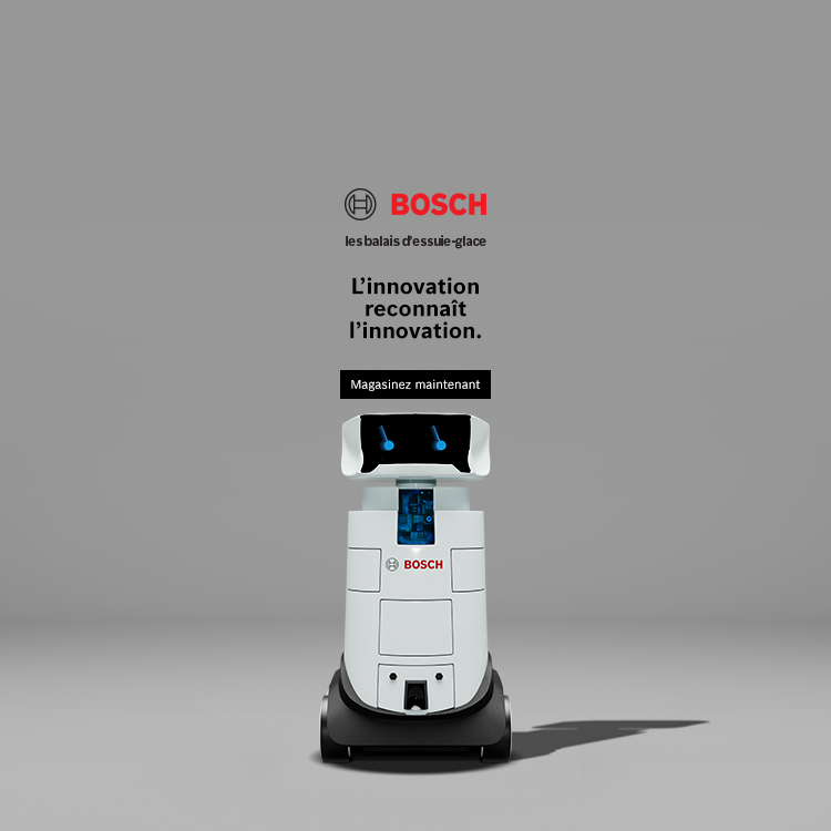 Bosch Les Balais D'essui-glace L'innovation reconnait l'innovation
