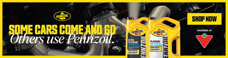 Advertisement. Pennzoil. DARE TO PUSH YOUR ENGINE. 00 6 35. SHOP NOW. Available at Canadian Tire. 


