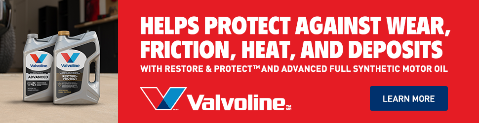 Advertisement. HELPS PROTECT AGAINST WEAR, FRICTION, HEAT, AND DEPOSITS  | WITH VALVOLINE™ FULL SYNTHETIC MOTOR OIL.
