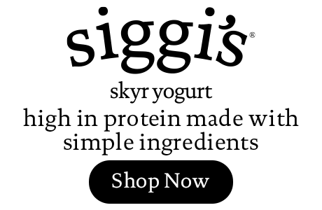 Siggi's skyr yogurt, high in protein made with simple ingredients. Shop Now 