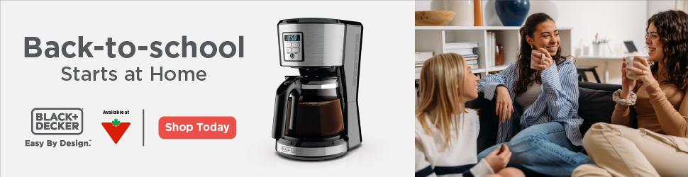 Advertisement. BLACK+DECKER Easy by Design Back-to-school Starts at Home