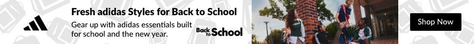 Advertisement. Back to School, adidas, Fresh adidas styles for Back to School, Shop Now