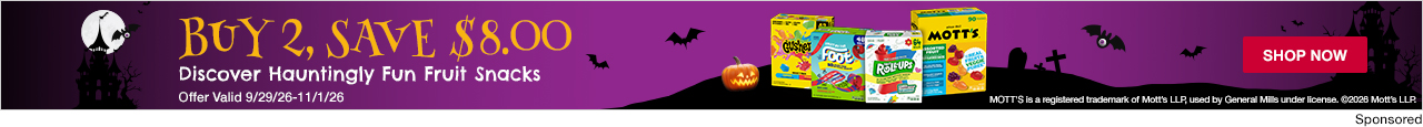 General Mills. Buy 2, Save $8.00*