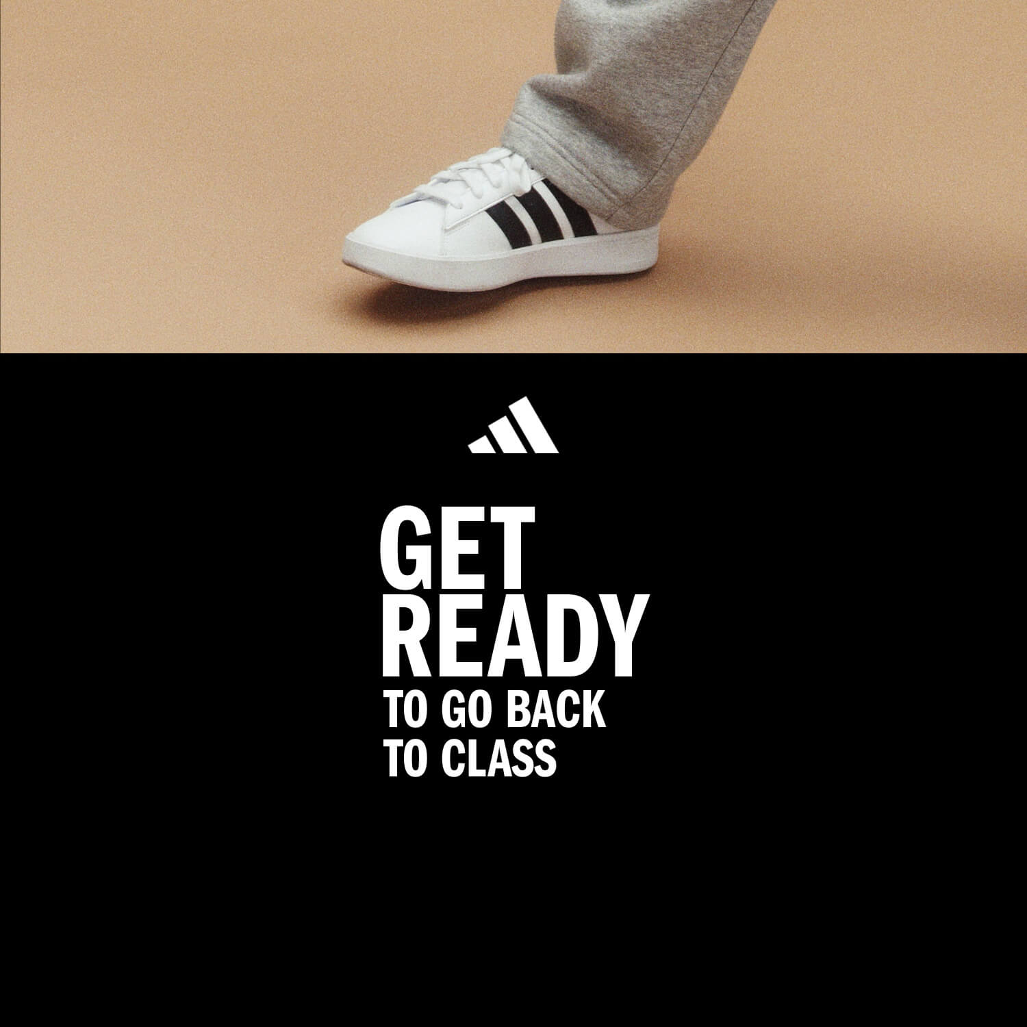 adidas, back to class, lifestyle, streetwear, shoes, stripes, sneakers. Shop Now.