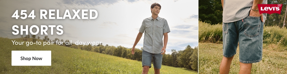 Advertisement. Levi's. 454 Relaxed Shorts. Your go-to pair for all-day wear.