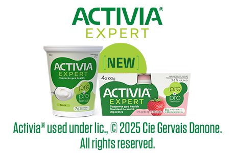 Nouvea. Activia Expert. OUR MOST ADVANCED GUT HEALTH YOGURT.