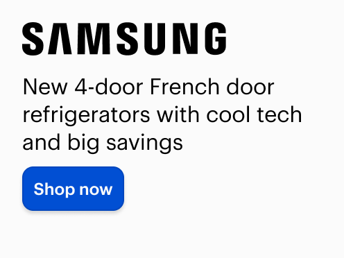 New 4-door French door refrigerators with cool tech and big savings. Shop now.