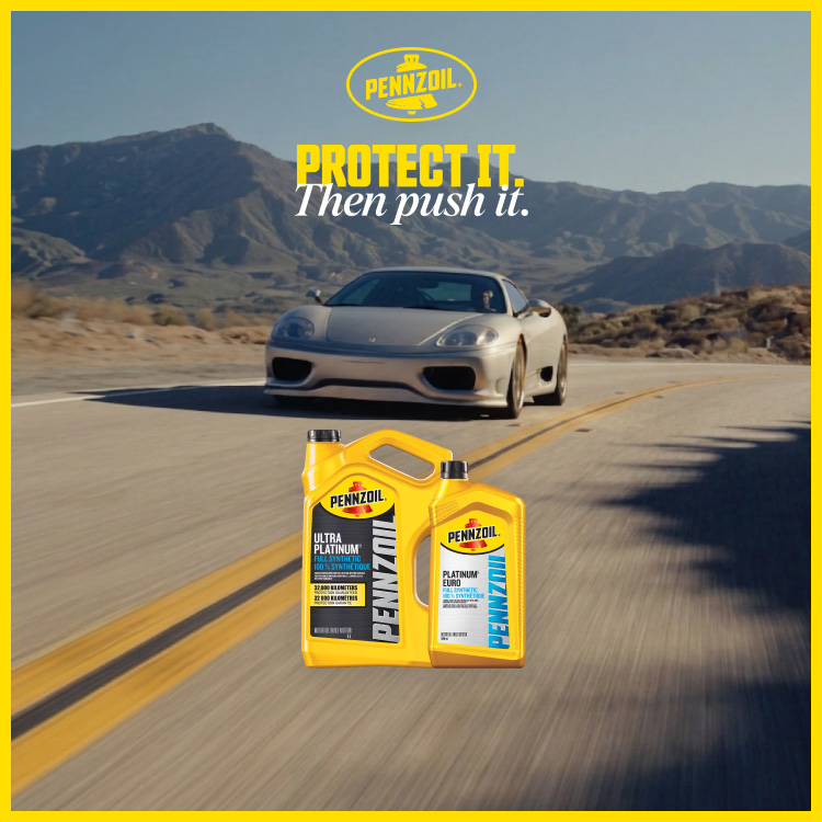 Pennzoil. PROTECT IT. Then push it. Available at Canadian Tire. Shop Now.