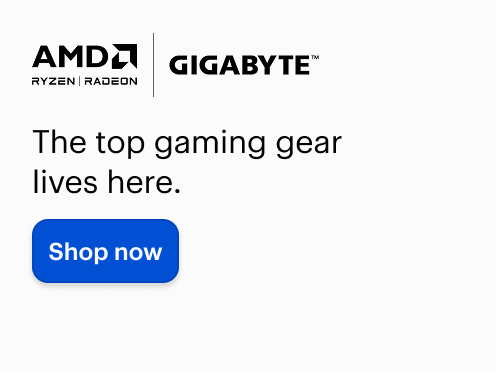 AMD RYZEN l RADEON, GIGABYTE, The top gaming gear lives here. Shop Now.