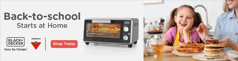 Advertisement. BLACK+DECKER Easy by Design Back-to-school Starts at Home