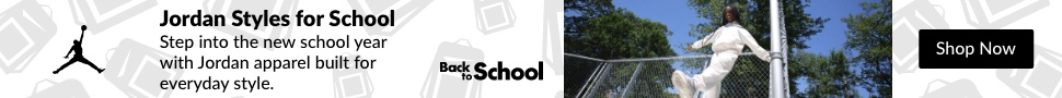 Advertisement. Jordan, Back to School, Jordan Styles for School, Shop Now