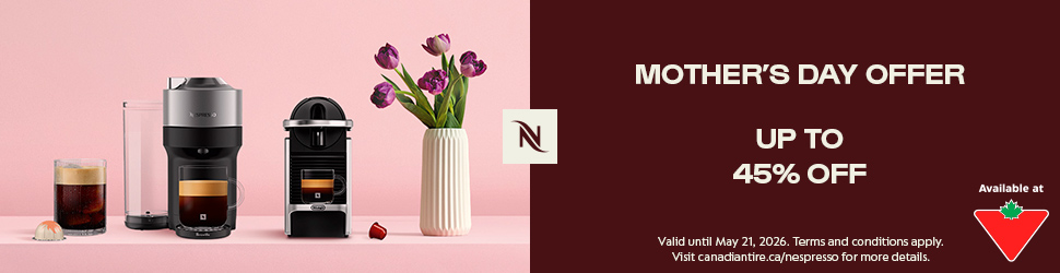 Advertisement. Mother's Day Offer. Up to 45% Off. Valid until May 21, 2026. Terms and conditions apply. 