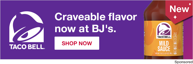 Taco Bell Craveable flavor now at BJ's